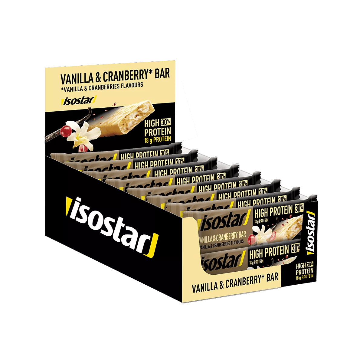 Iso HighProtein Bar Vanilla&Cranberry
