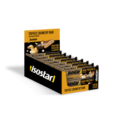 Isostar High Protéine Toffee Crunchy Set 